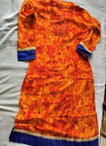 Saffron Kurta