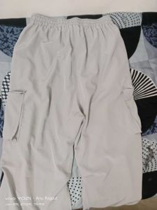 Grey Cargo Pants