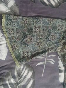 Summer Grey Top Bell Sleeves