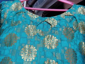 Showstopper Banarasi Silk Kurti
