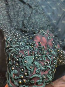 Unique Design Embroidary Saree 🫰🎁