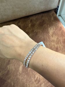 Diamond Tennis Bracelet Rose Gold