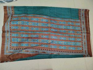 Elegant Teal Saree