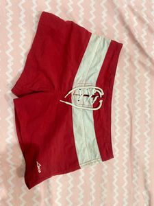 Red Shorts &amp; Pink Checkered Pants