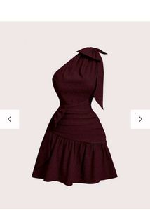 Chic One-Shoulder Mini Dress