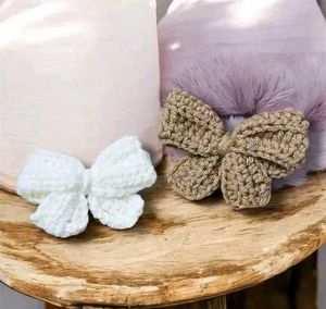 Crochet Hair Bows❤️