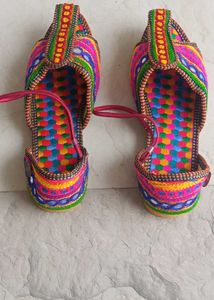 Colorful Ethnic Flats
