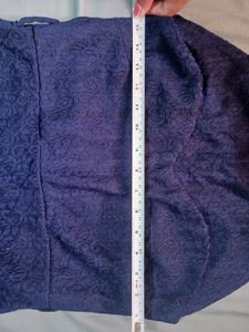 Blue Net Dress