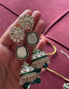 💎Elegant Kundan Jewelry Set 🤍