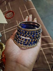 Blue &amp; Gold Bangle
