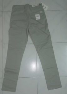 Zara Men Premium Silver-Grey Trousers