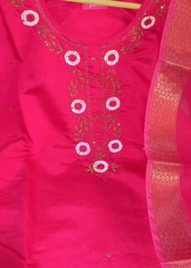 Gorgeous Fuschia Pink 3 Piece Suit Set