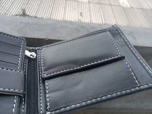 Black Wallet With Multiple Pockets