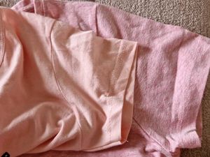 Set Of 2 Solid Casual T Shirts