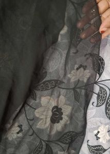 Elegant Black Abaya with Embellishments