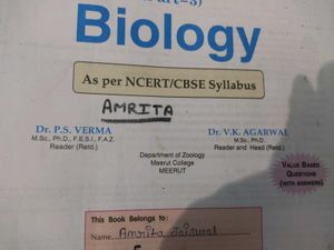 Biology Class 9 Book (CBSE)
