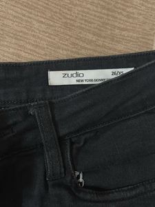 Black Distressed Jeans