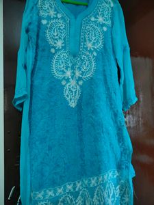 Chicken Curry Kurta Set With Lining