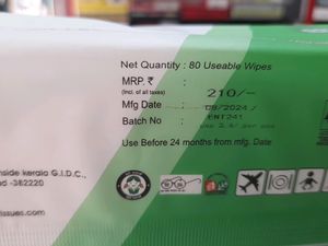 Baby 350 in 2 pis 160 wipes