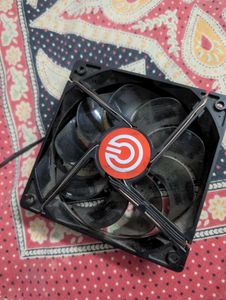 Circle Blue Led Fan Gets Stuck Sometimes