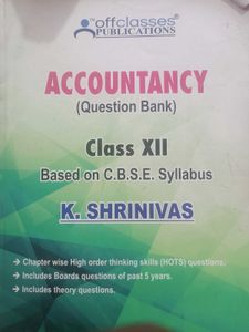 Accountancy Class XII Question Bank