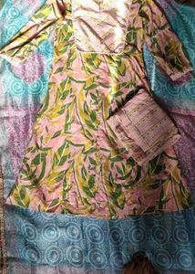 Floral Print Kurta Set