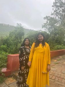 Elegant Yellow Anarkali Kurta