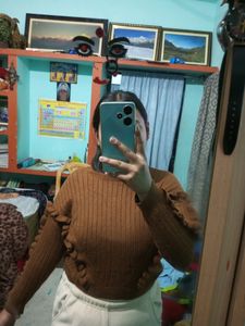 Coffee Brown Sweater For Women