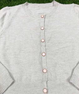 Elegant Crop Cardigan Sweater