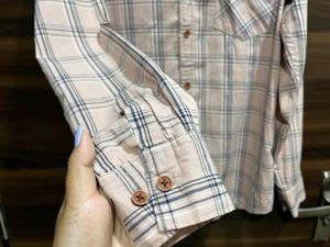 X-Colors Plaid Button-Down Shirt