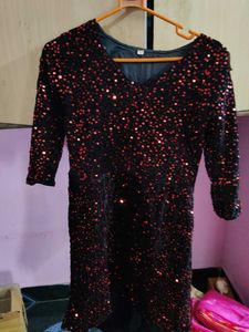 Sparkly Sequin Mini Dress