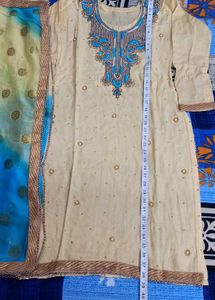 Elegant Embroidered Kurta Set