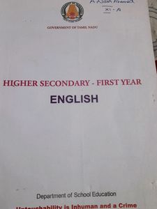 Class 11th English Book