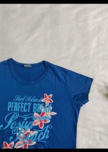 Blue Print T-shirt