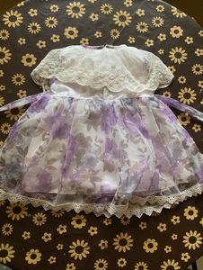 Vintage Floral Lace Dress