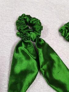Green Scrunchie Set