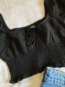 H&amp;M pinteresty smocked top
