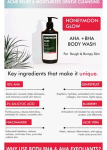 Honeymoon Glow Body Wash
