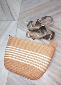 Straw Crossbody Bag🆕