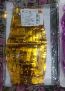 2 Pc Foil Curtain