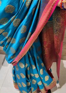 Beautiful Heavy New Saree In Banarasi Silk