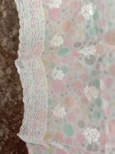 Graceful Organza Designer Suit