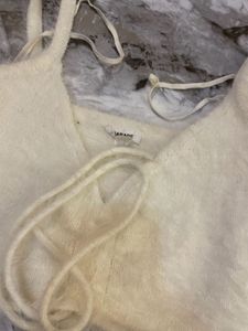 Super Soft White Camisole Top XS-S