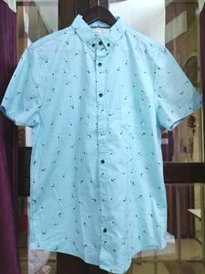 New Sky Blue Men Shirt #STUDIO
