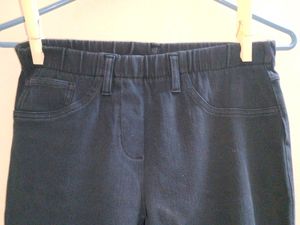 Black Ankle Length Trousers