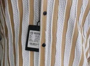Striped Button-Down Shirt