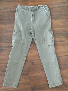 Olive Green Cargo Pants