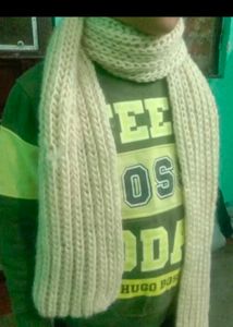 Knitted Winter Scarf