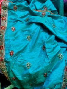 Green Saree