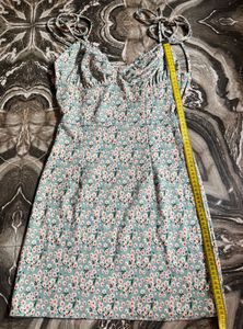 Aesthetic Floral Mini Dress